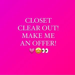 SALE 💗🔥 make me an offer! I am moving and everything will be DONATED!
